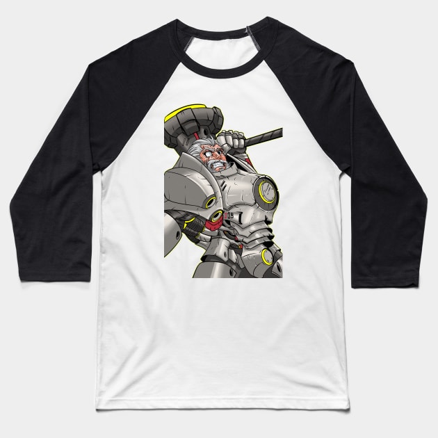 100% German Engineering! Baseball T-Shirt by Robtorresart